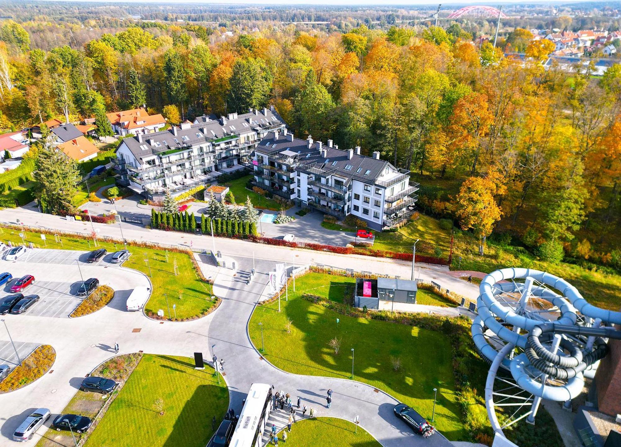 Lake Apart Ostroda - Widok, Przy Plazy, Aquapark, Parking Podziemny, Winda, Netflix Dış mekan fotoğraf