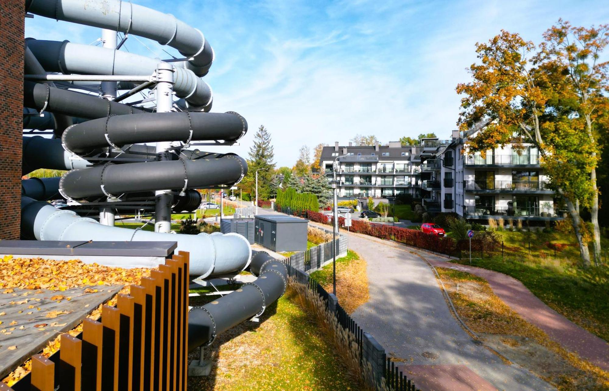 Lake Apart Ostroda - Widok, Przy Plazy, Aquapark, Parking Podziemny, Winda, Netflix Dış mekan fotoğraf